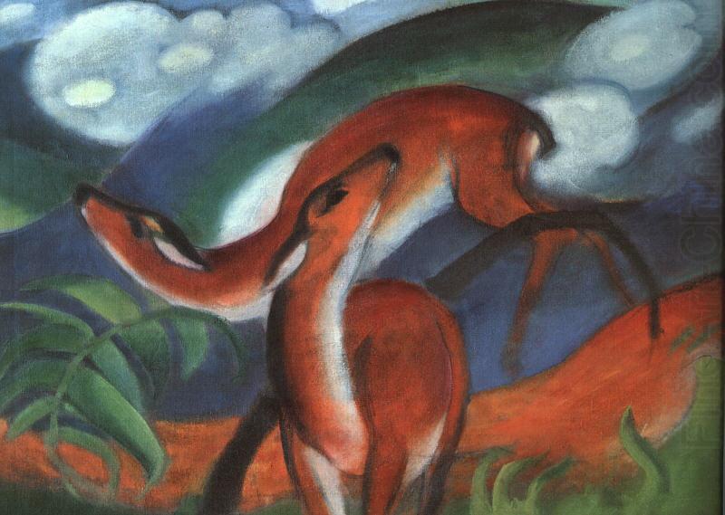 Red Deer II, Franz Marc